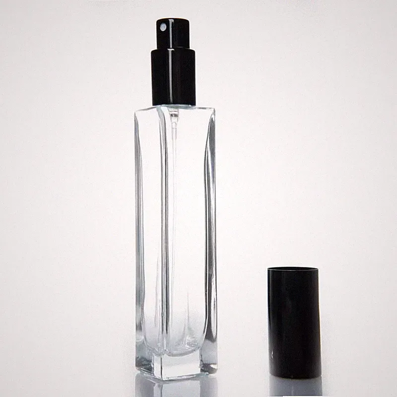 3 X 50 ML Parfüm Flakons Flaschen Perfume LEER Drehverschluss Spray nachfüllbar
