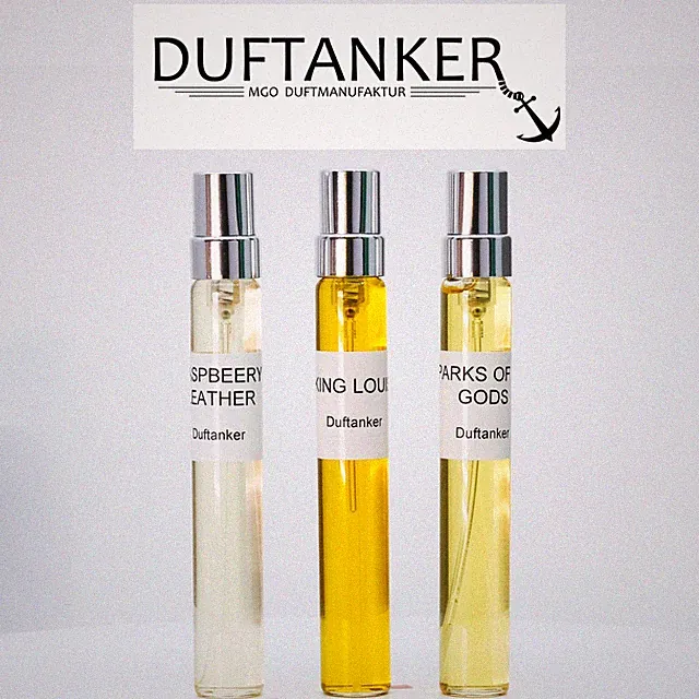 3 x Nischenduft von MGO DUFTANKER je 9,5 ml BESONDERS EDEL + AUTHENTISCH