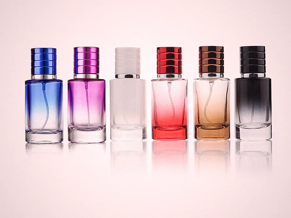 30 ml Glas Parfüm Flakon Farbverlauf leer Cylindrica feiner Nebel Großhandel Bulk