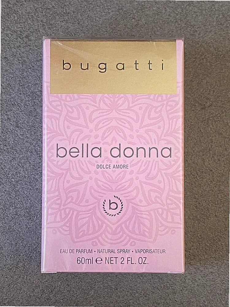 315,00€/Liter - Bugatti Bella Donna Dolce Amore, 60ml Eau de Parfum, neu