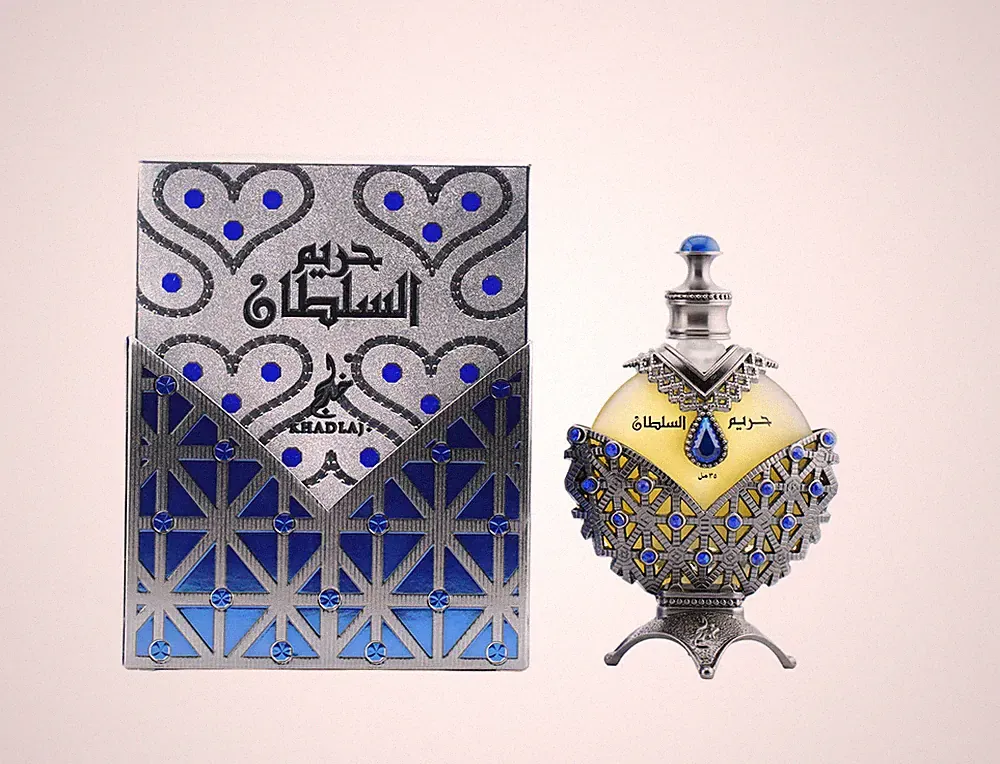 35 ml Al Sultan Blue Hareem Khadlaj Perfumed Oil heiß