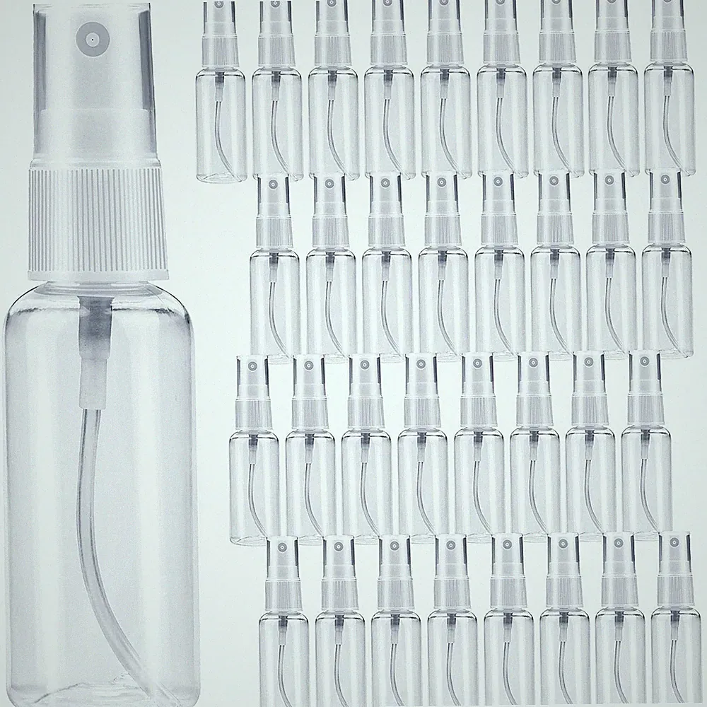 35 Stück Sprühflaschen Kleine 30ml Mini zum Plastik Befüllen Parfüm Zerstäuber