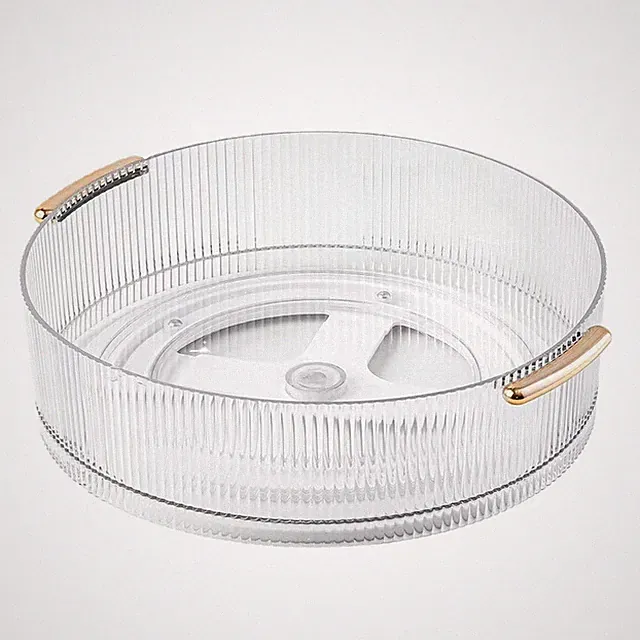 360° drehbarer Make-up Organizer für Kosmetik, drehbares Parfüm Hautpflege 4624