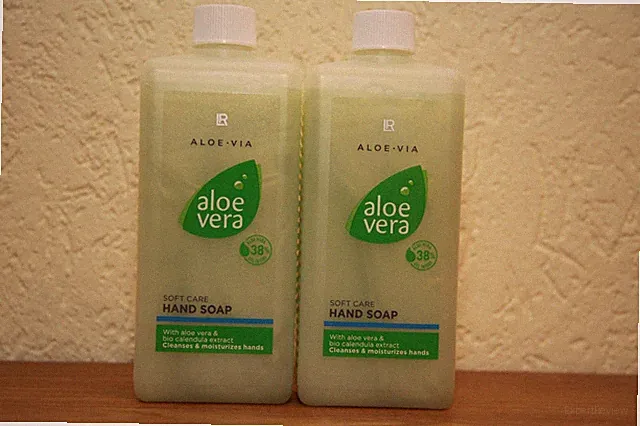 39,69/L 2 x LR Aloe Vera Cremeseife 500 ml Nachfüllpack