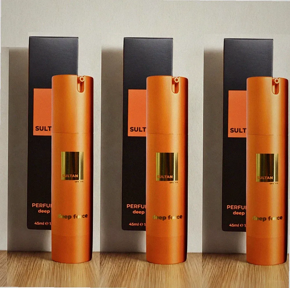 3er Set Sultan of Style Deep Force Parfum Oil Herren Alkoholfrei Öl Parfüm