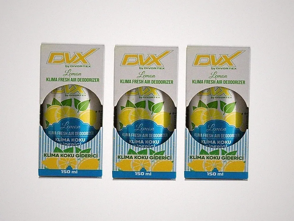 3x 150ml Klimaanlagenreiniger Auto Geruchsentferner Cool Limette Zitrone Hygiene