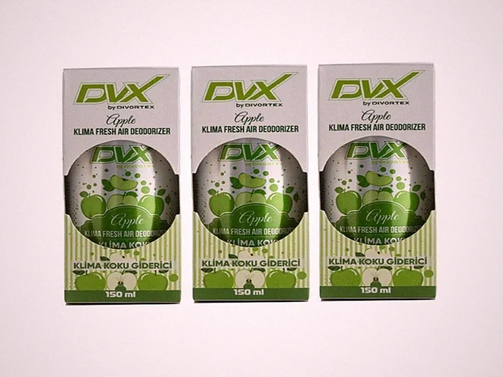 3x 150ml Klimaanlagenreiniger Lufterfrischer Apfel Auto Geruchsentferner Hygiene