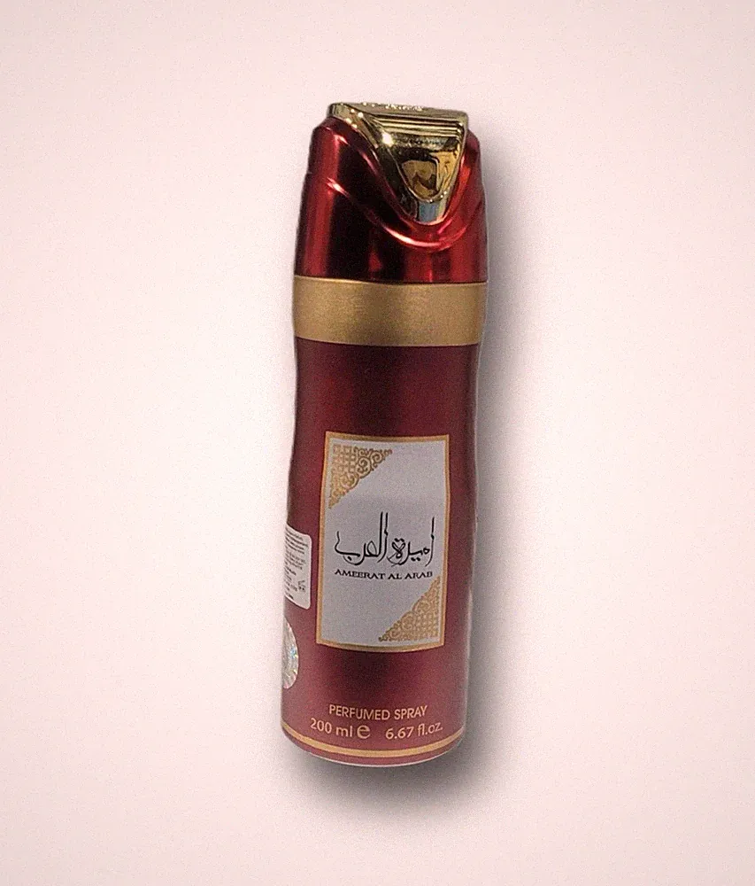 3x 200ml Lattafa Perfume Deodorant Ameerat al Arab Deo Parfumed Spray