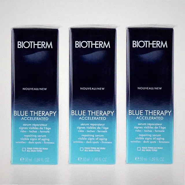 3x Biotherm Blue Therapy Accelerated Serum 50ml