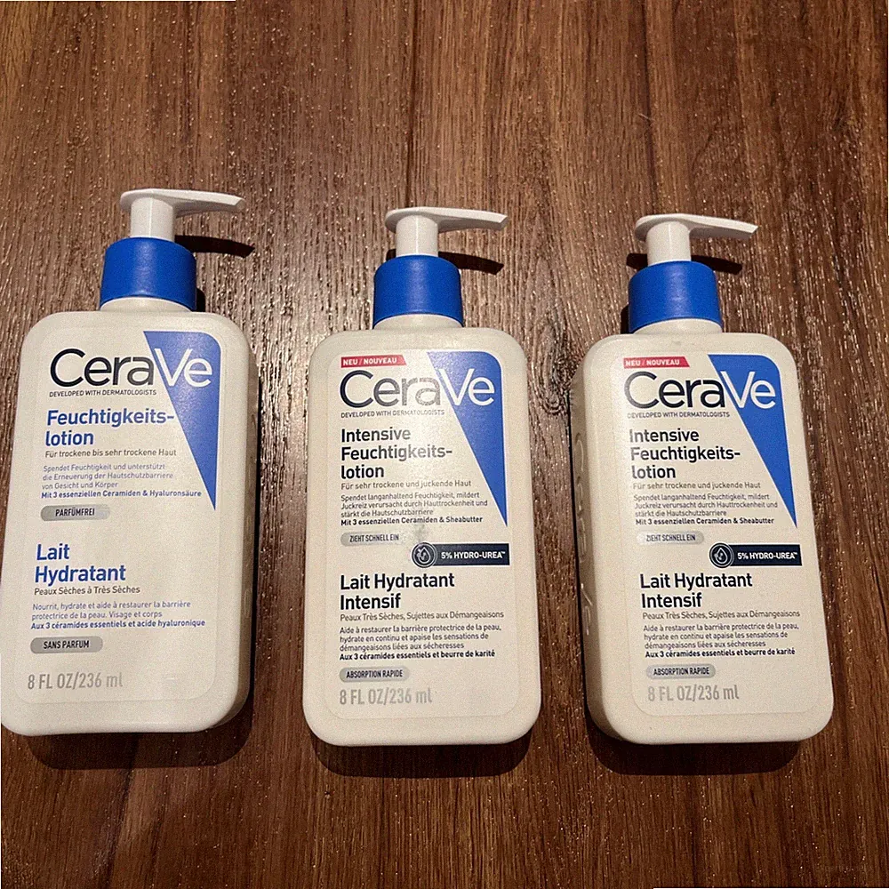 3x CeraVe Feuchtigkeitslotion je 236ml