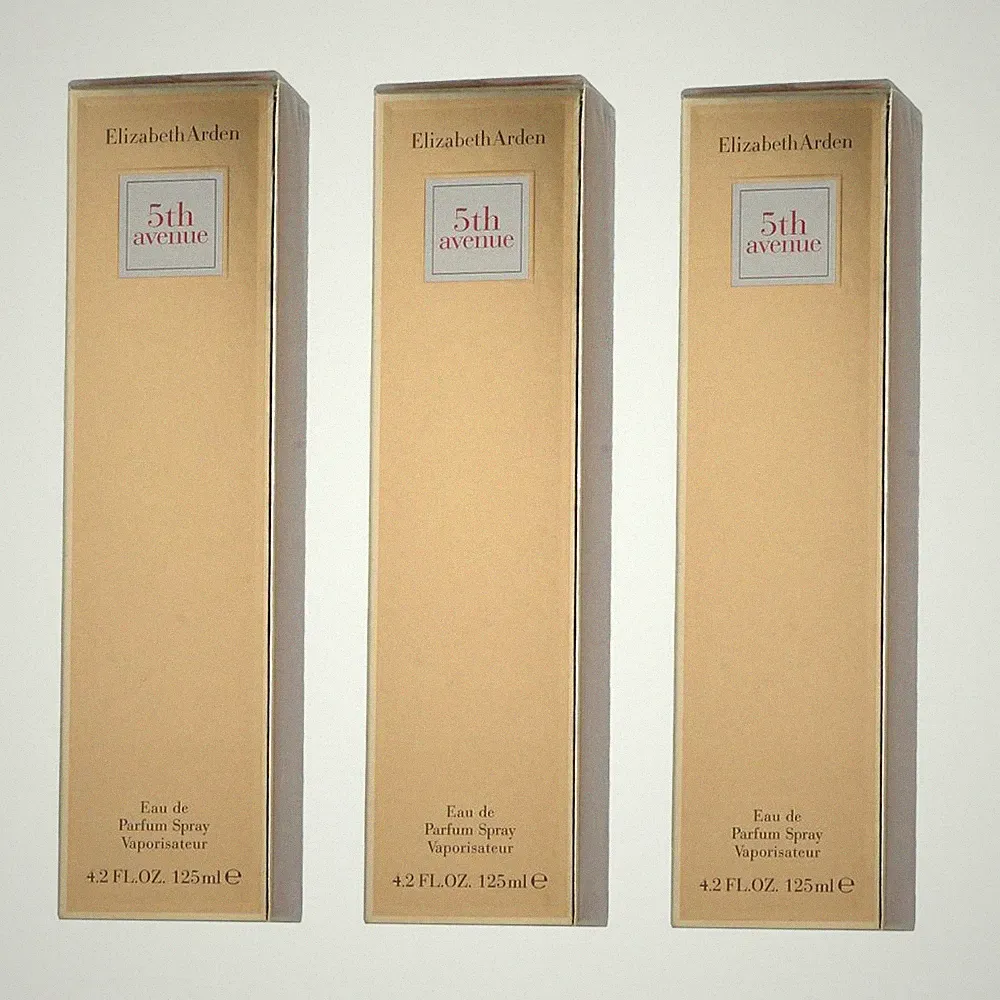 3x Elizabeth Arden 5th Avenue EDP 125ml