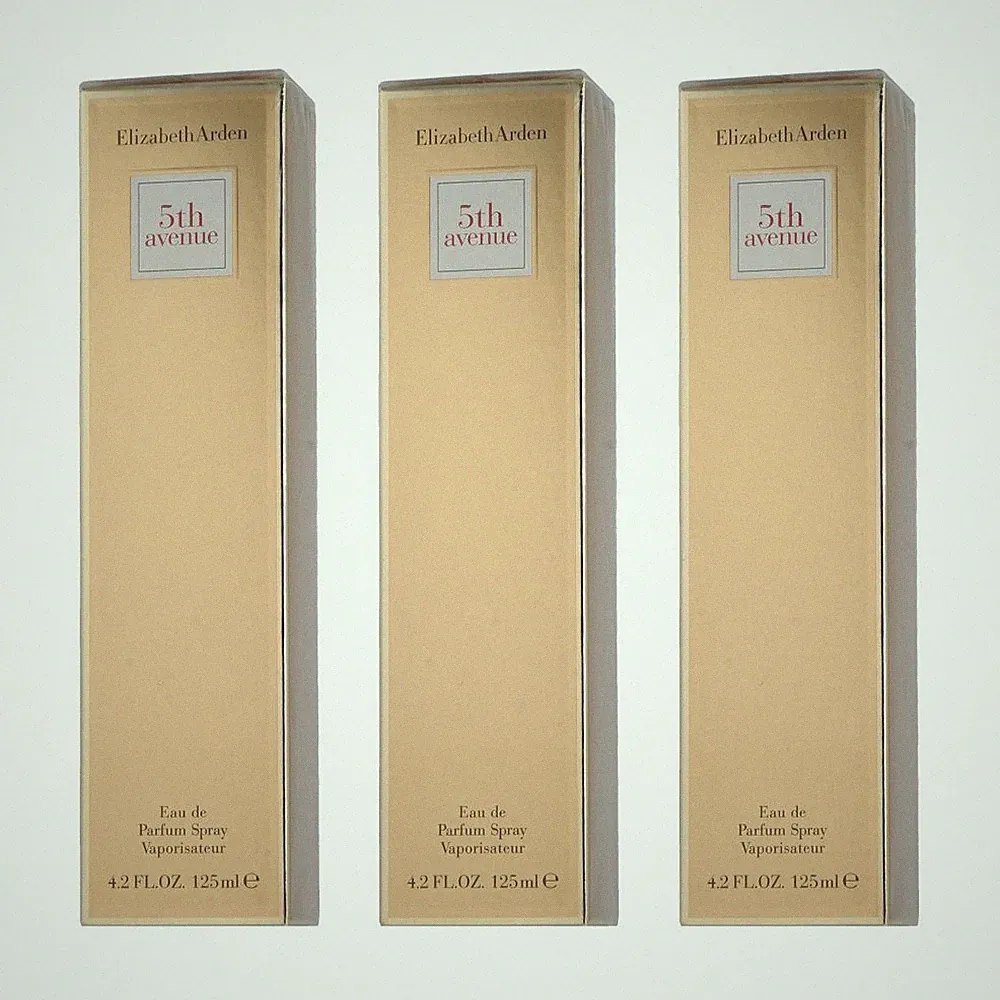 3x Elizabeth Arden 5th Avenue EDP 125ml
