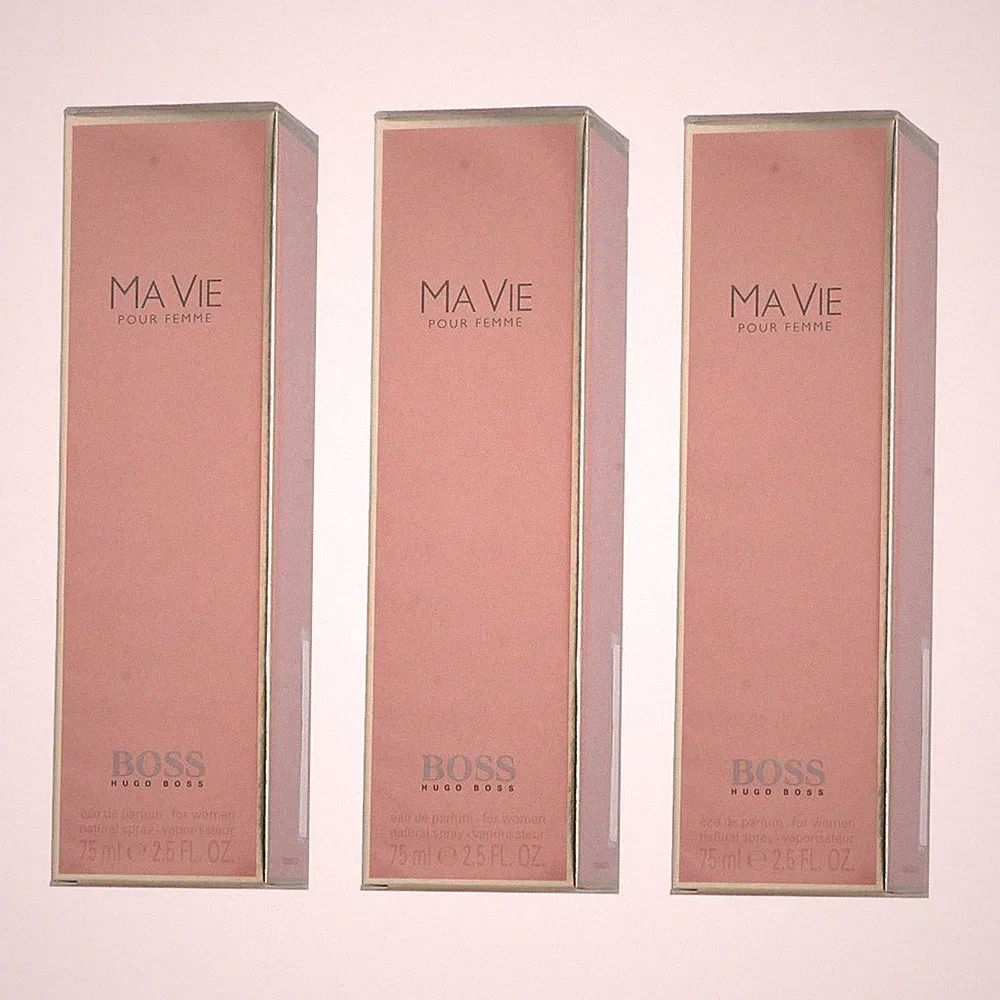 3x Hugo Boss Ma Vie pour Femme Classic EDP 75ml