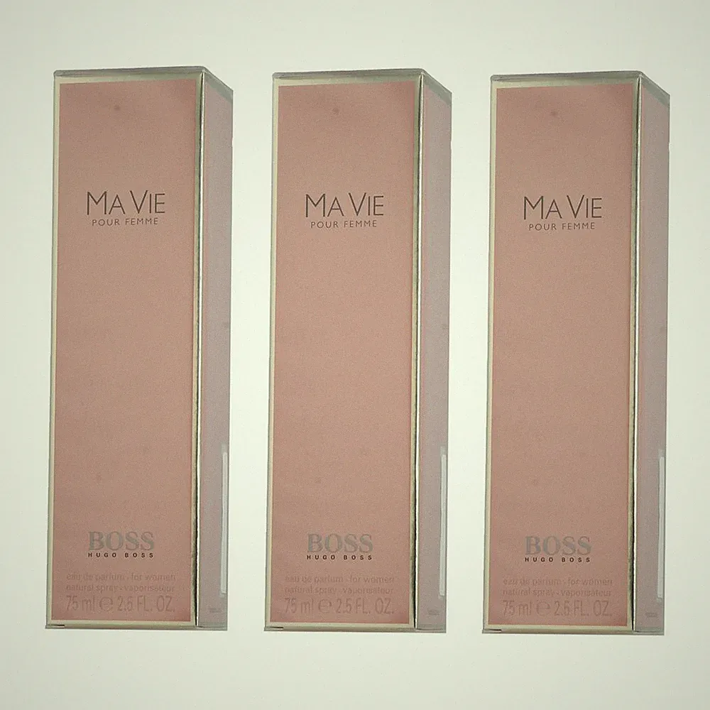 3x Hugo Boss Ma Vie pour Femme Classic EDP 75ml