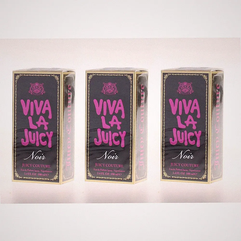 3x Juicy Couture Viva la Juicy Noir EDP 100ml