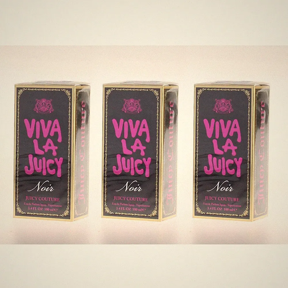 3x Juicy Couture Viva la Juicy Noir EDP 100ml