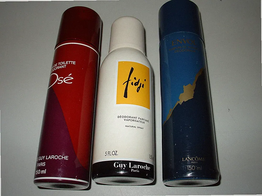3x Parfum de Toilette Deodorant GUY LAROCHE J'AI OSÉ / FIDGI, LANCÔME ENVOL, RAR