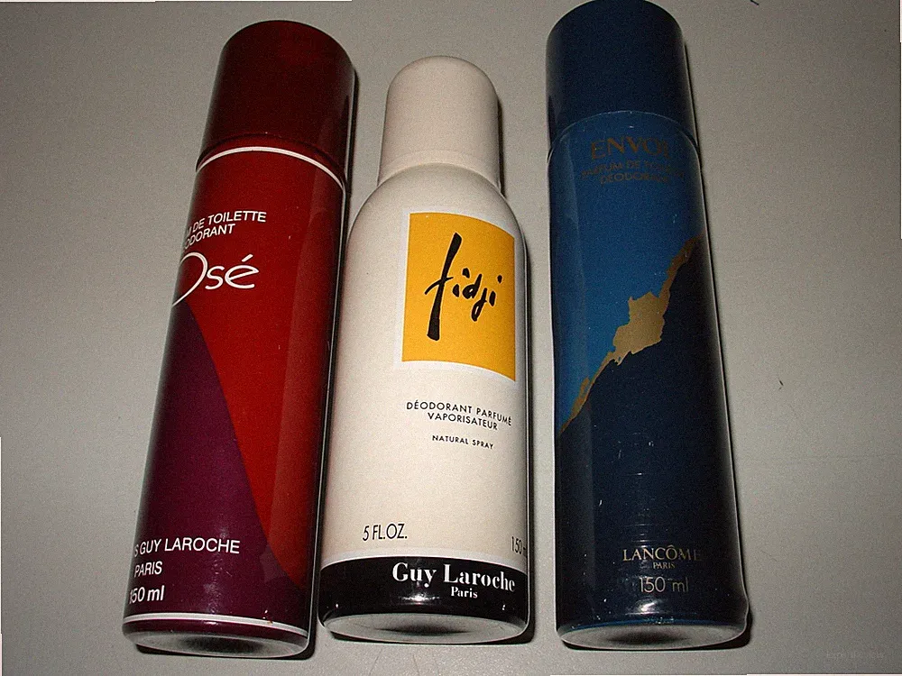 3x Parfum de Toilette Deodorant GUY LAROCHE J'AI OSÉ / FIDGI, LANCÔME ENVOL, RAR