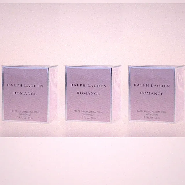 3x Ralph Lauren Romance EDP 50ml