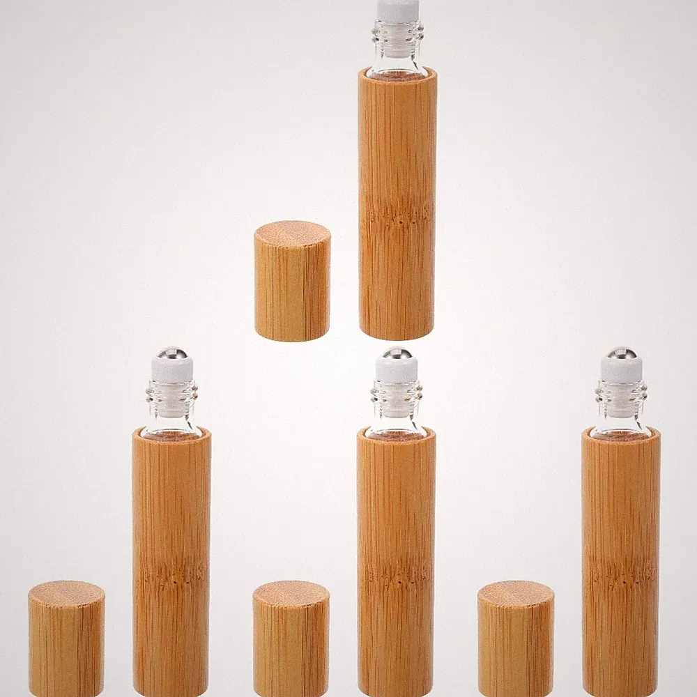 4 Pack Ätherische Öl-rollerflaschen Parfüm Auffüllbar Rollenflaschen Für Öle