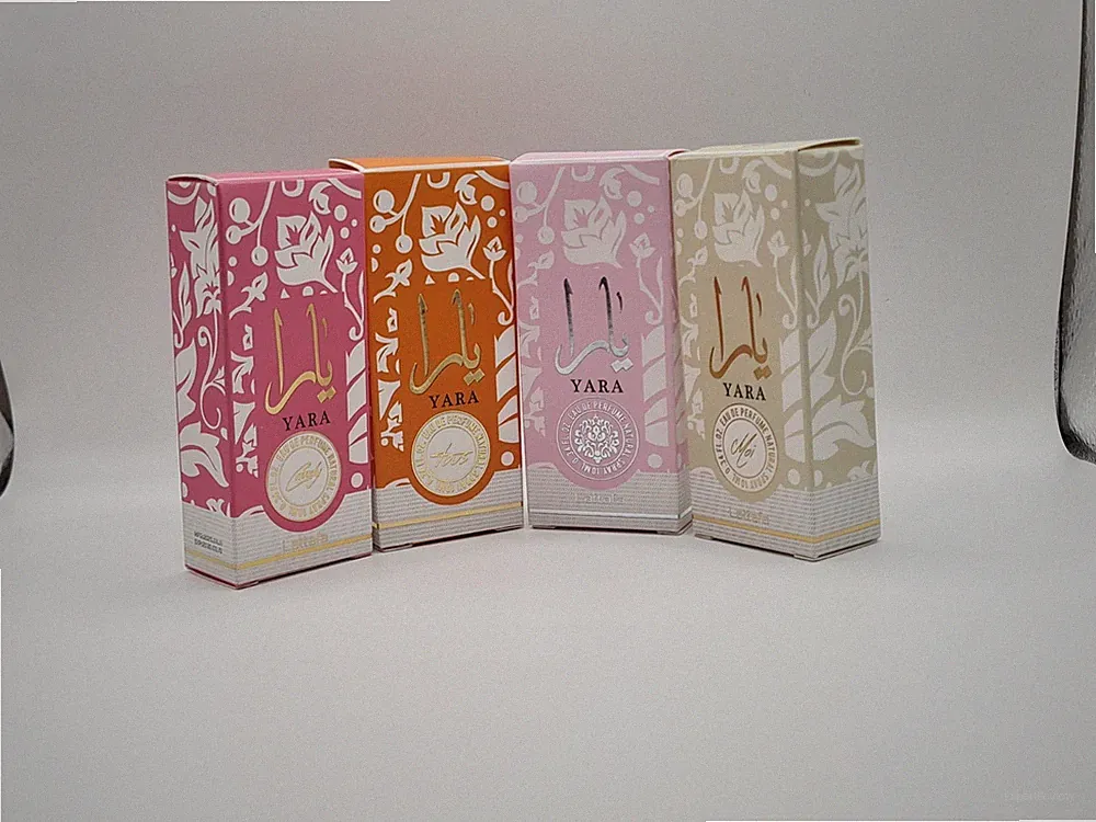 4× Parfümöl Yara - Asad Eau de Parfum Roll-On 10ml für Damen und Herren Neu OVP