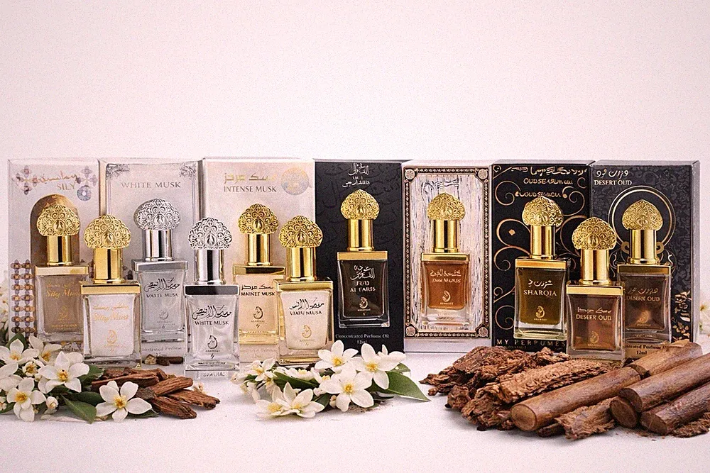 4 Stk Moschus Oud Parfumöl 4x12ml verschiedene zufällig ausgewählte Düfte