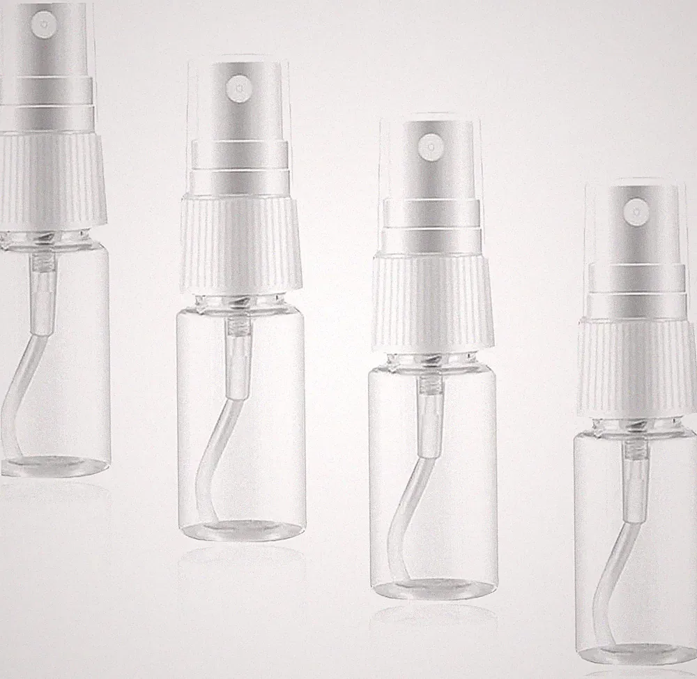 4 Stück Sprühflaschen Kleine, 20ml Tragbares Plastik mini Sprühflasche, Re