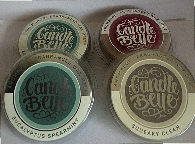 4 x Aromapod Belle Wax Duft Melts Snap, Eukalyptus Spearmint Quietschend, Fee