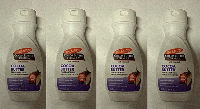 4 x Palmers Cocoa Butter Formula Vitamin E Lotion 250ml DUFTFREI.