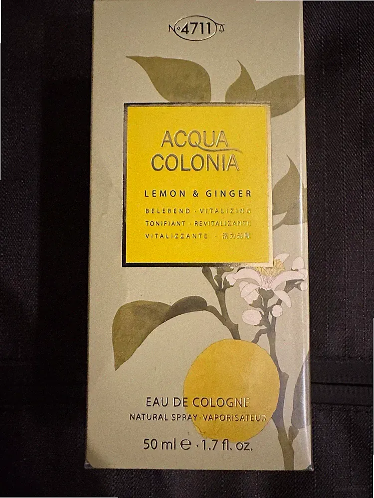 4711 Acqua Colonia Lemon & Ginger Eau de Cologne Spray 50 ml Zitrone Ingwer
