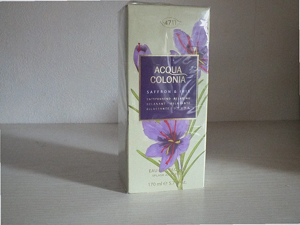 4711 Acqua Colonia Saffron & Iris 170 ml neu unisex entspannend