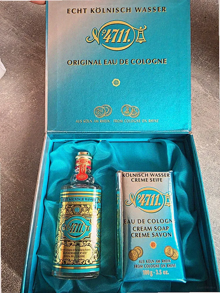 4711 Original Eau de Cologne Geschenkset mit Creme Seife, 100 g