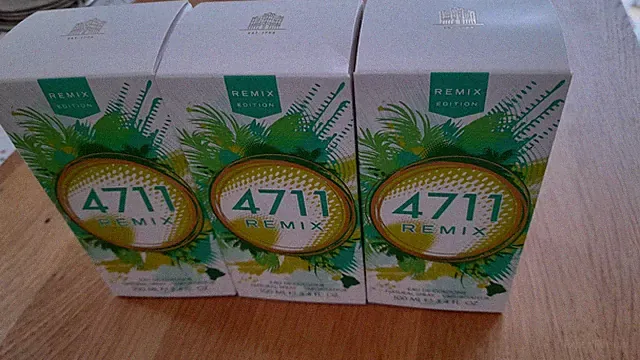 4711 REMIX GREEN OASIS, 3x 100 ml Eau de Cologne, OVP