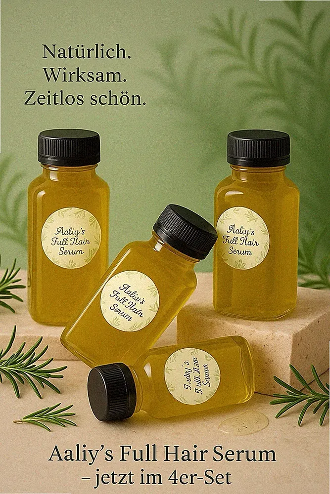 4xDeal Haarwachstumserum, Rosmarinwasser/öl: Aaliys Full Hair Serum