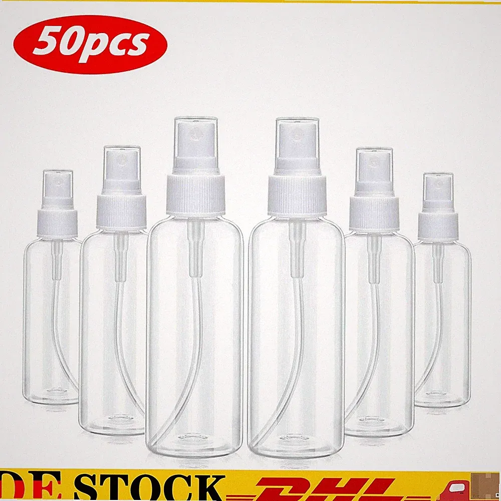 50x 30ml Sprühflasche Klein Mini Zerstäuber Spray Parfüm Reise Nachfüllbar Leer