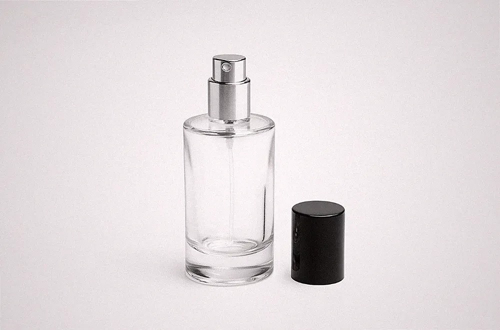 50x Leere Parfumflaschen 50 ml Glasflakon Set + Zerstäuber Hochwertig Neu