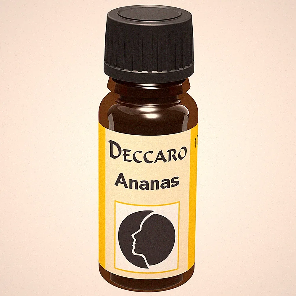 (595 EUR/l) DECCARO Aromaöl "Ananas" 10 ml Parfümöl Duftöl Raumduft