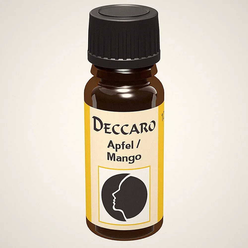 (595 EUR/l) DECCARO Aromaöl "Apfel & Mango" 10 ml Parfümöl Duftöl Raumduft