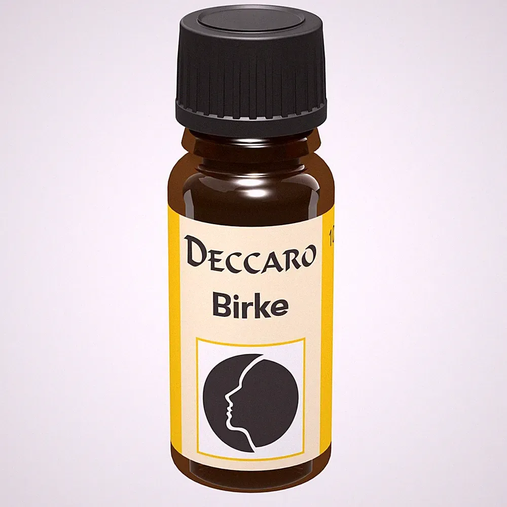 (595 EUR/l) DECCARO Aromaöl "Birke" 10 ml Parfümöl Duftöl Raumduft