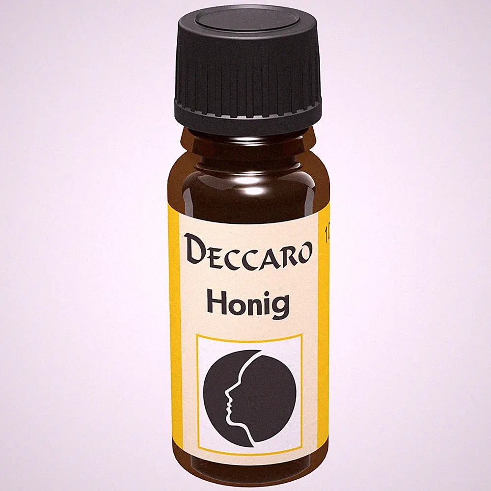 (595 EUR/l) DECCARO Aromaöl "Honig" 10 ml Parfümöl Duftöl Raumduft