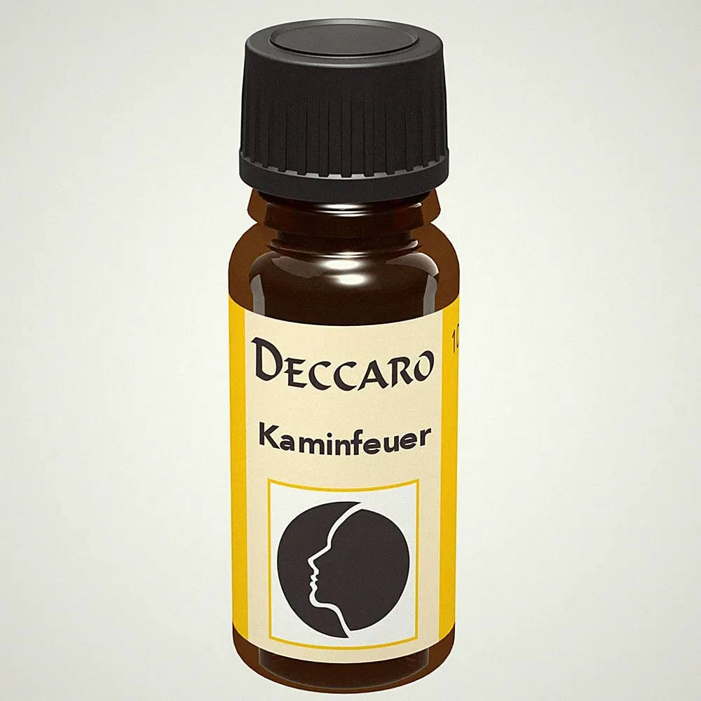 (595 EUR/l) DECCARO Aromaöl "Kaminfeuer" 10 ml Parfümöl Duftöl Raumduft
