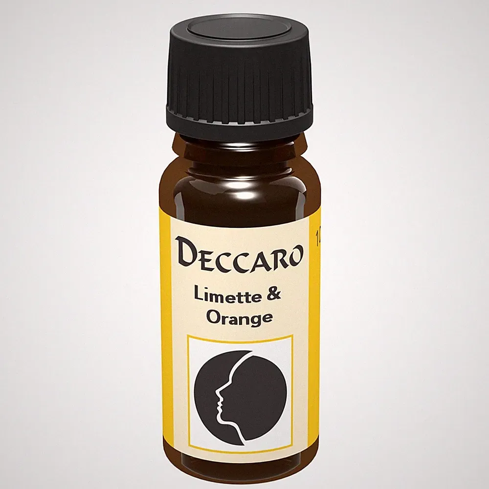 (595 EUR/l) DECCARO Aromaöl "Limette & Orange" 10 ml Parfümöl Duftöl Raumduft