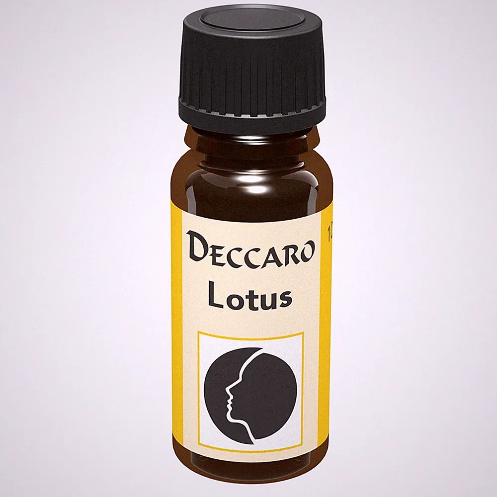 (595 EUR/l) DECCARO Aromaöl "Lotus" 10 ml Parfümöl Duftöl Raumduft