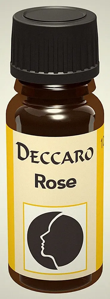 (595 EUR/l) DECCARO Aromaöl "Rose" 10 ml Parfümöl Duftöl Raumduft
