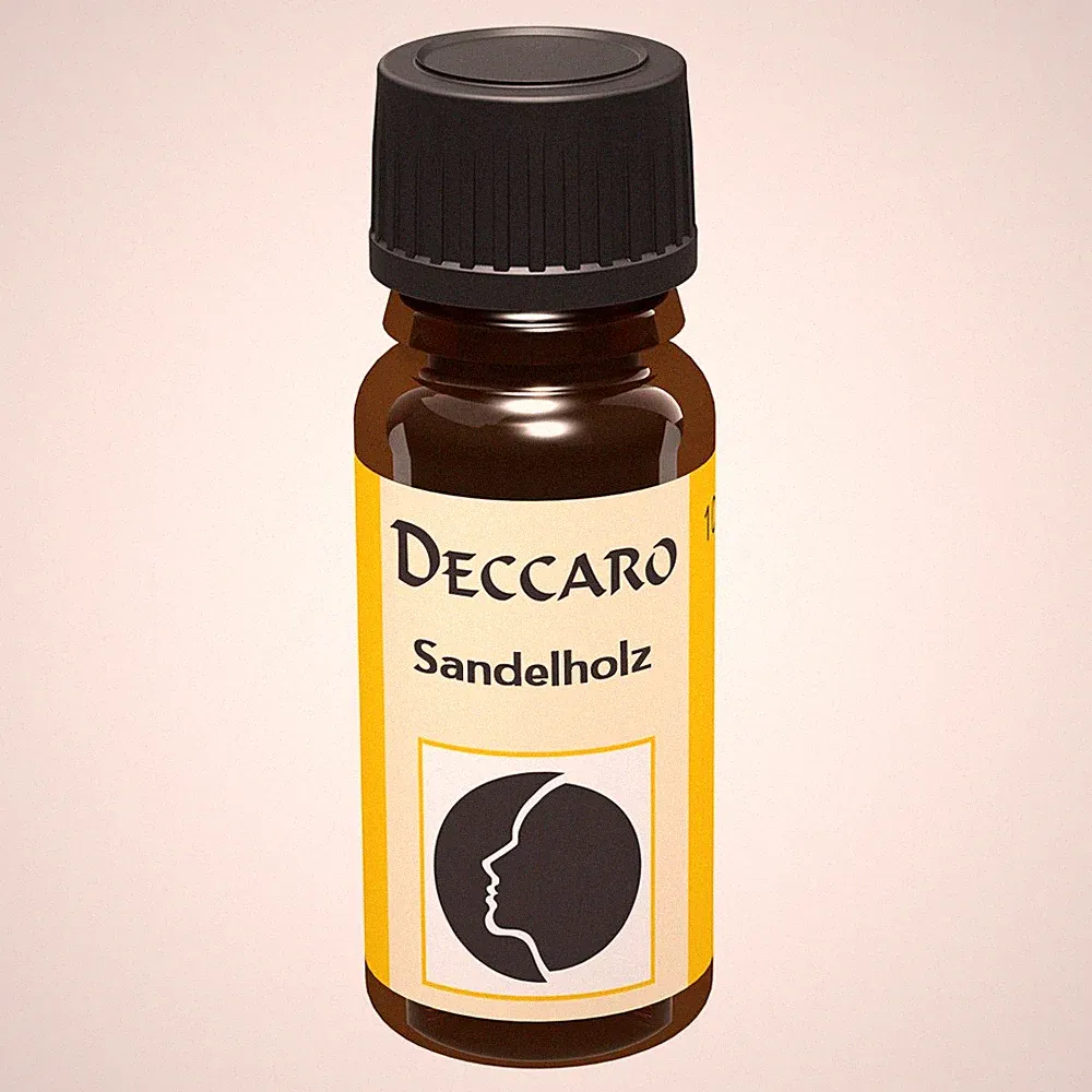 (595 EUR/l) DECCARO Aromaöl "Sandelholz" 10 ml Parfümöl Duftöl Raumduft