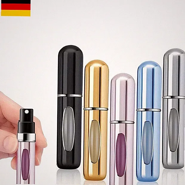 5X Parfümflaschen nachfüllbar Parfümzerstäuber Flaschen 5ml Reise Parfum Flakon