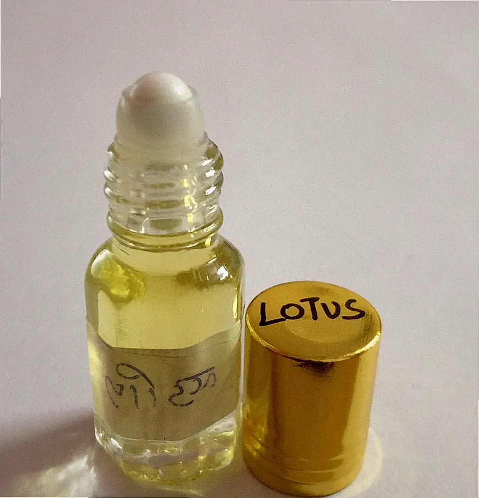 6 ml natürlicher LOTUS Blütenduft ATTAR / ITTAR Itra Parfümöl hindu puja