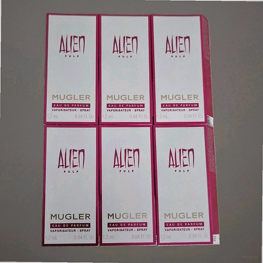 6 Proben Mugler Alien Pulp 6x1,2 ml Eau De Parfum Spray