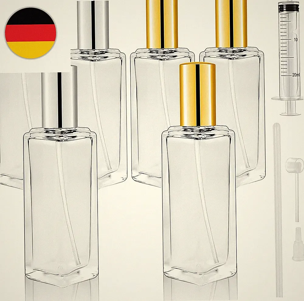 6Stk 30Ml Parfümzerstäuber Nachfüllbar, Parfum Flakon Leer Transparente Parfüm F