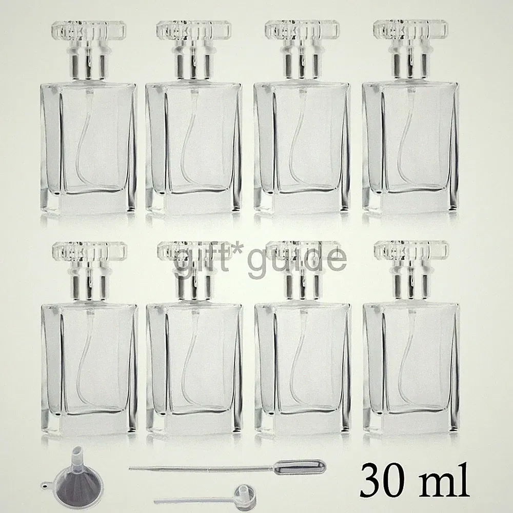 8 Stk Parfümzerstäuber Glas Flasche Leer Sprühflasche zum Befüllen 30ml